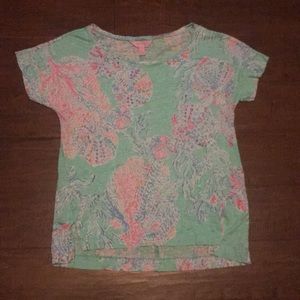 Lilly Pulitzer short sleeved sweater